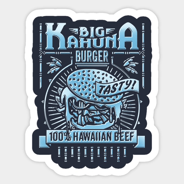 Big Kahuna Burger Sticker by Punksthetic